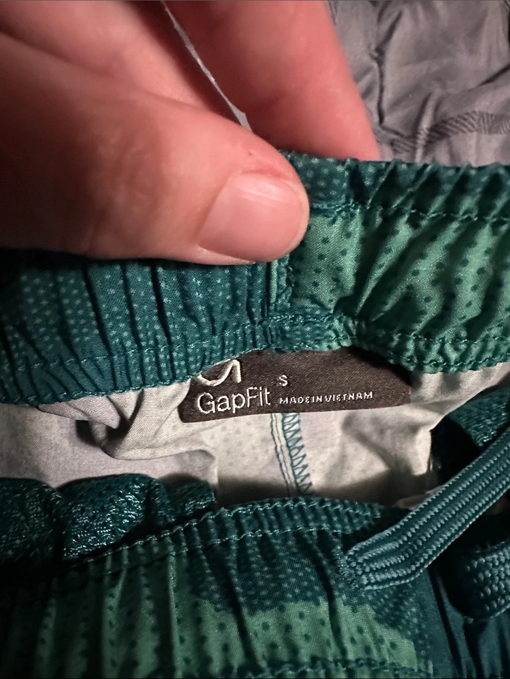 GAP kids  Green Camo Athletic Shorts